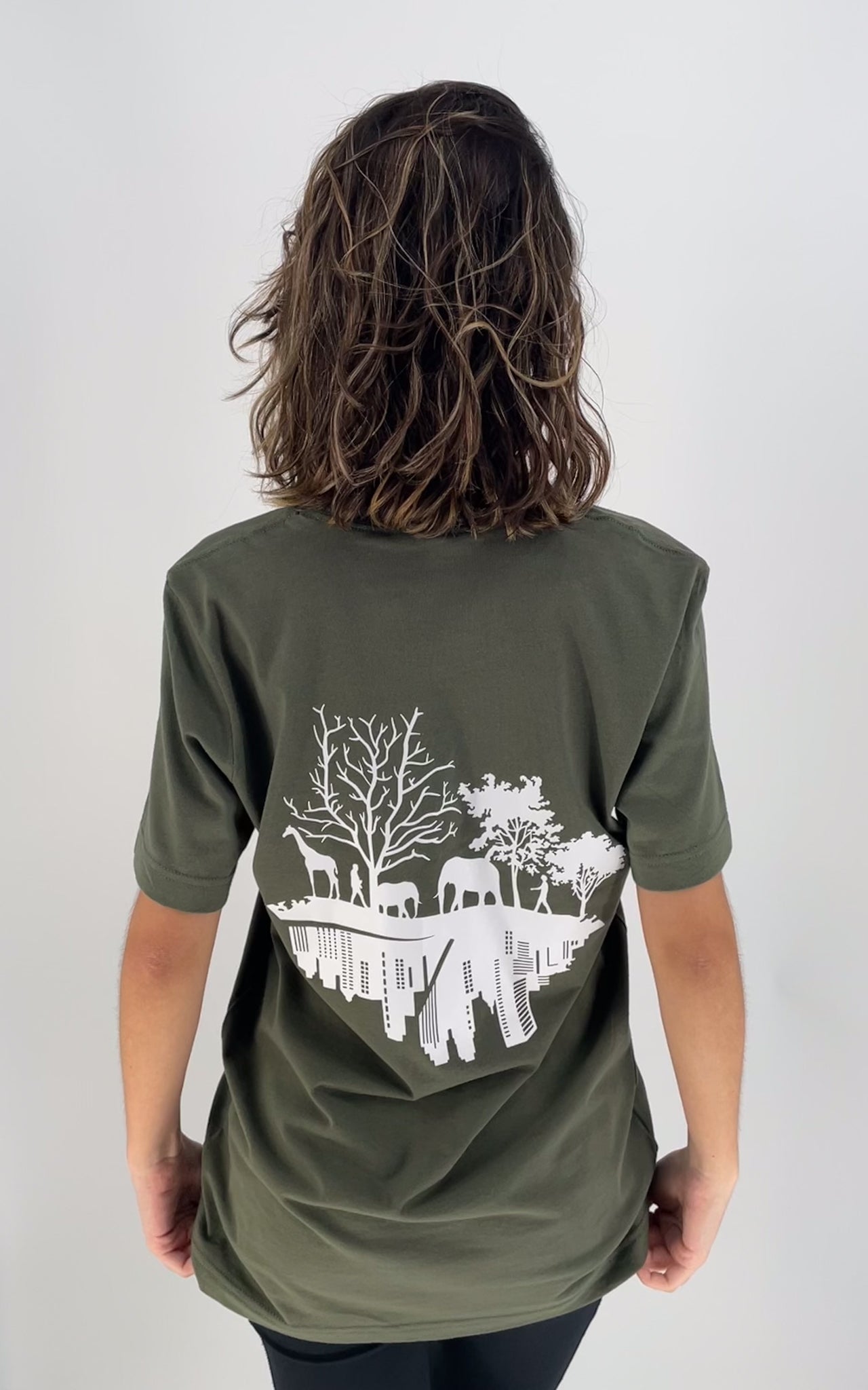 Military Green Perspectives T- Shirt