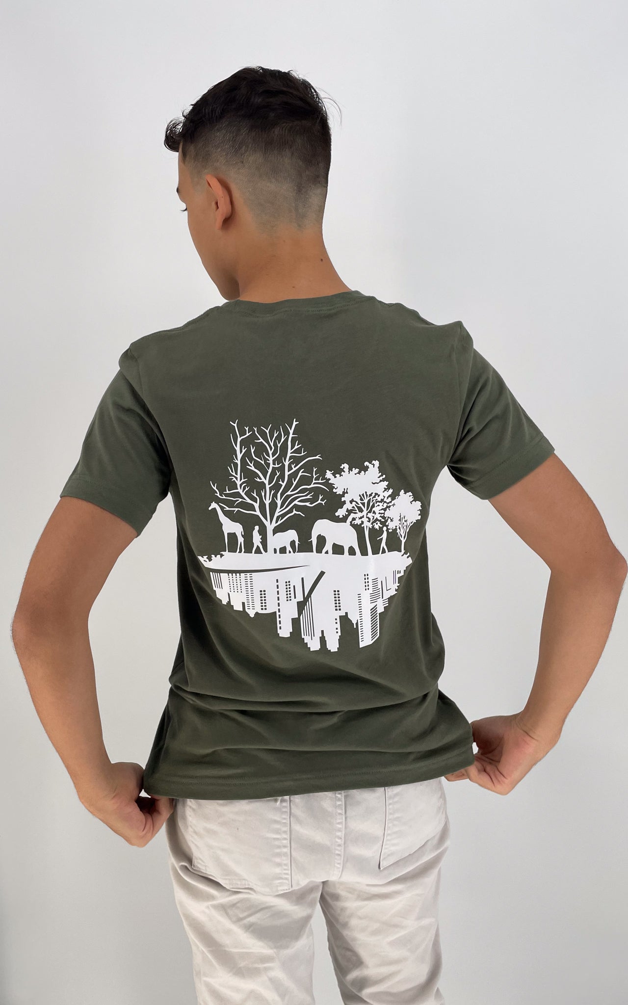 Military Green Perspectives T- Shirt