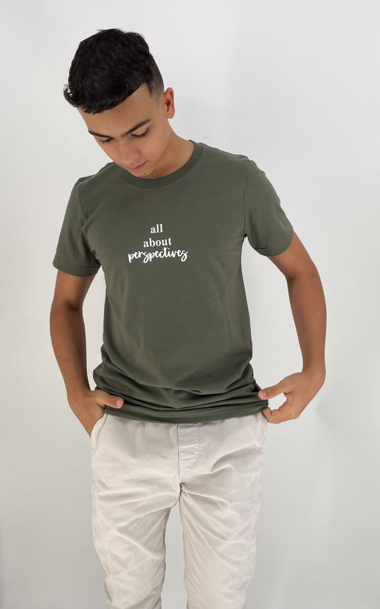 Military Green Perspectives T- Shirt