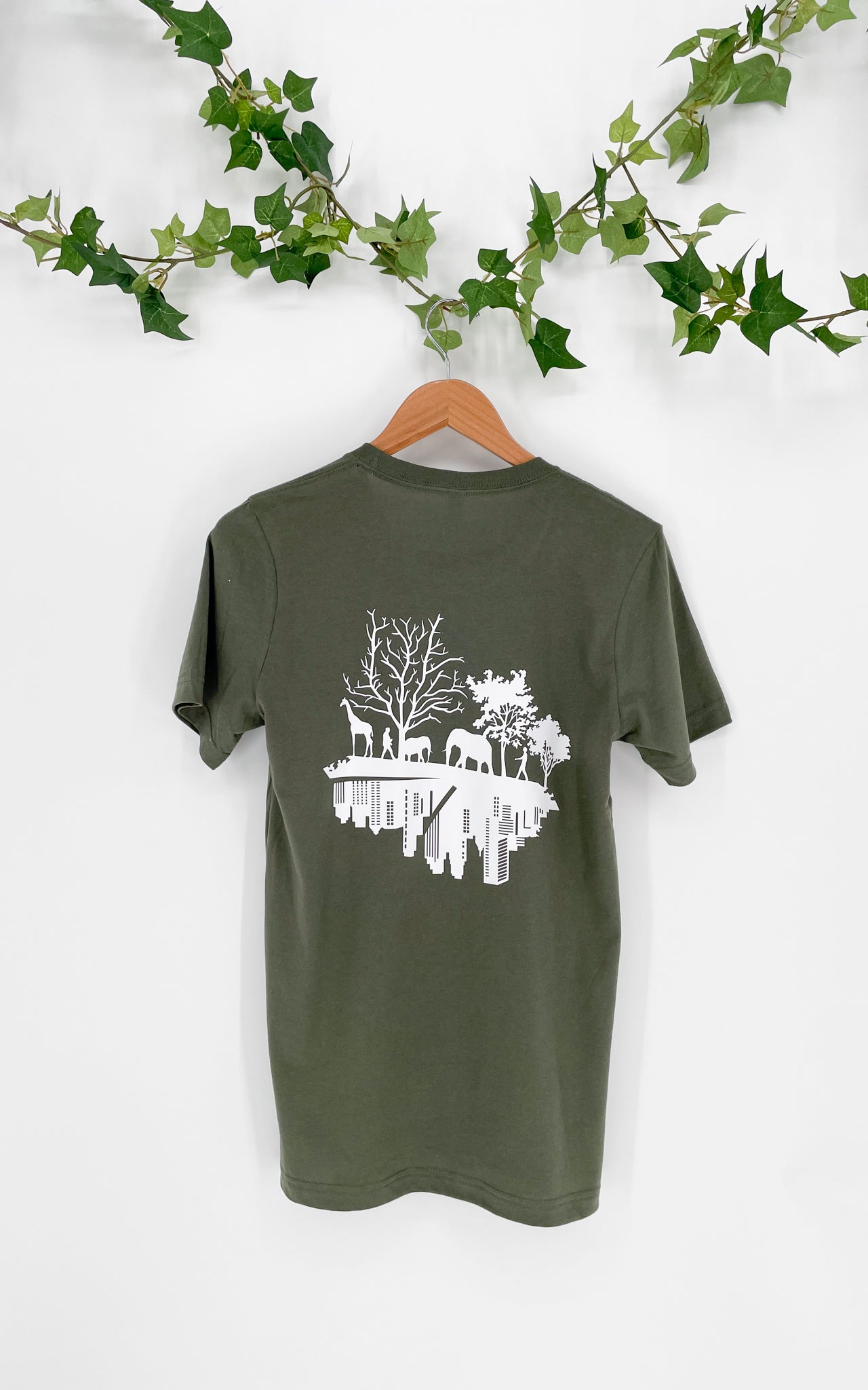 Military Green Perspectives T- Shirt