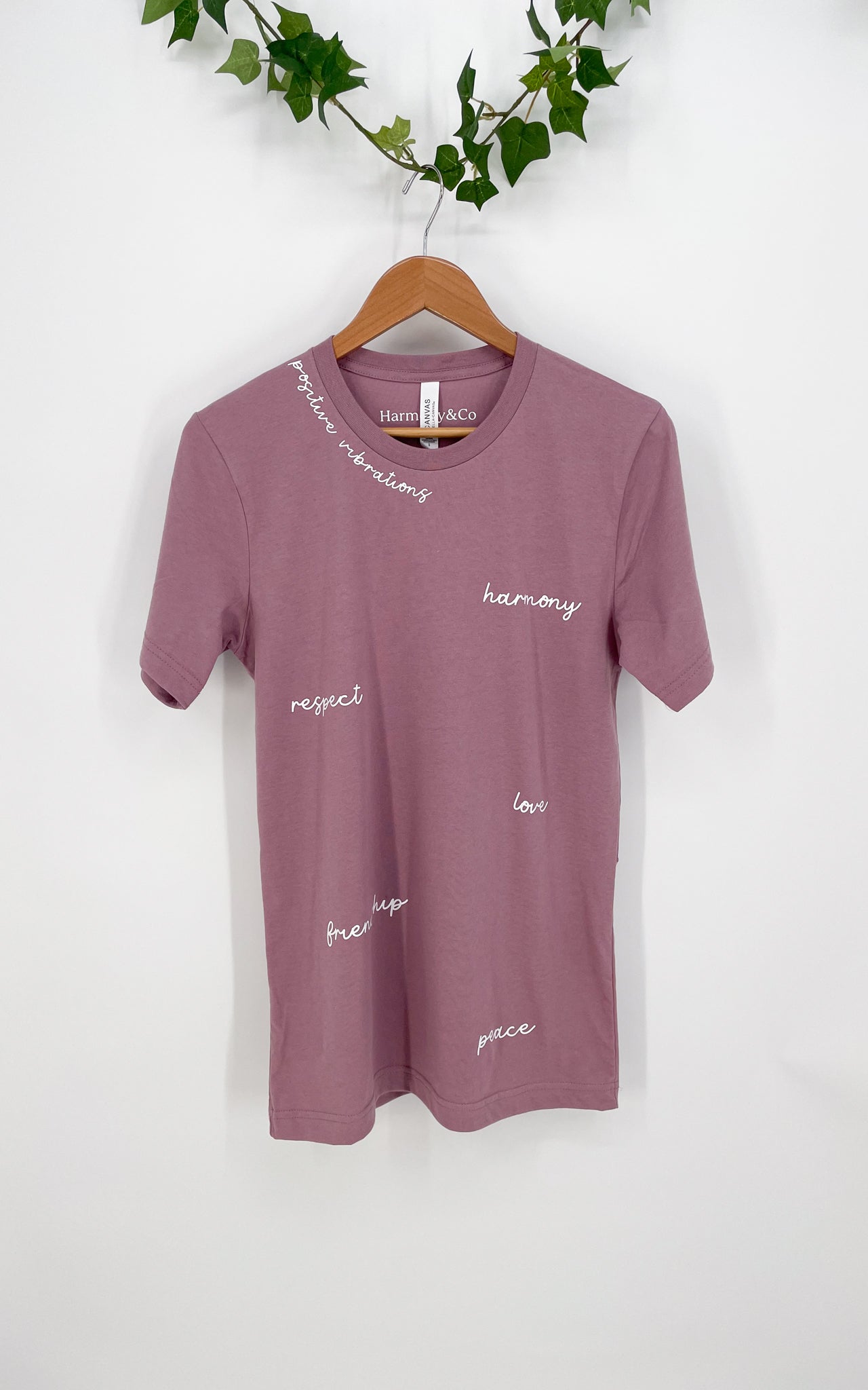 Orchid Pink Positivity T-Shirt