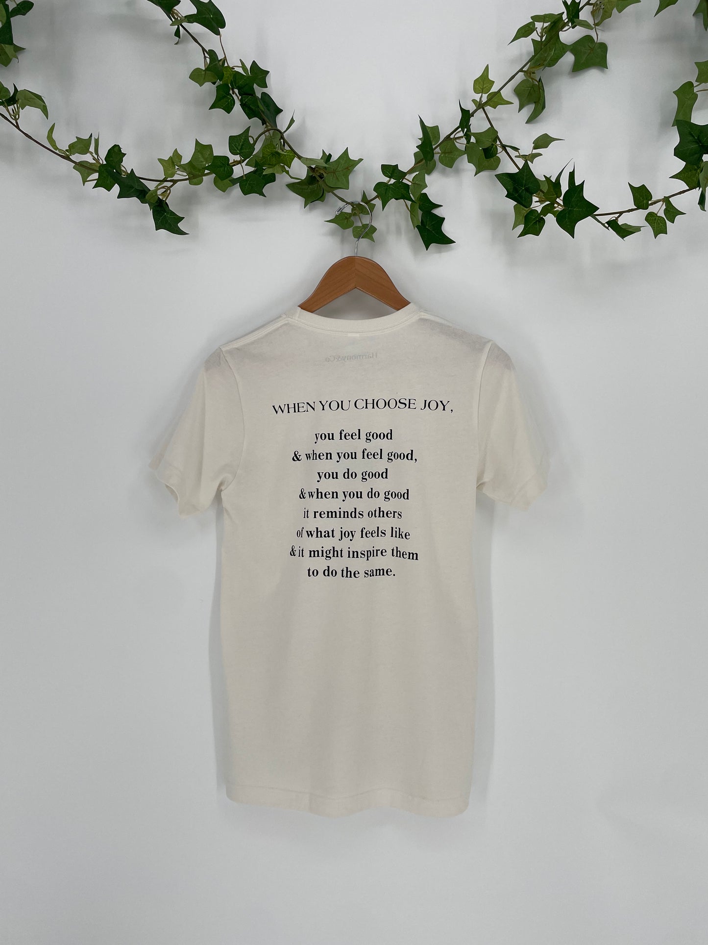 Vintage White Choose Joy T-Shirt