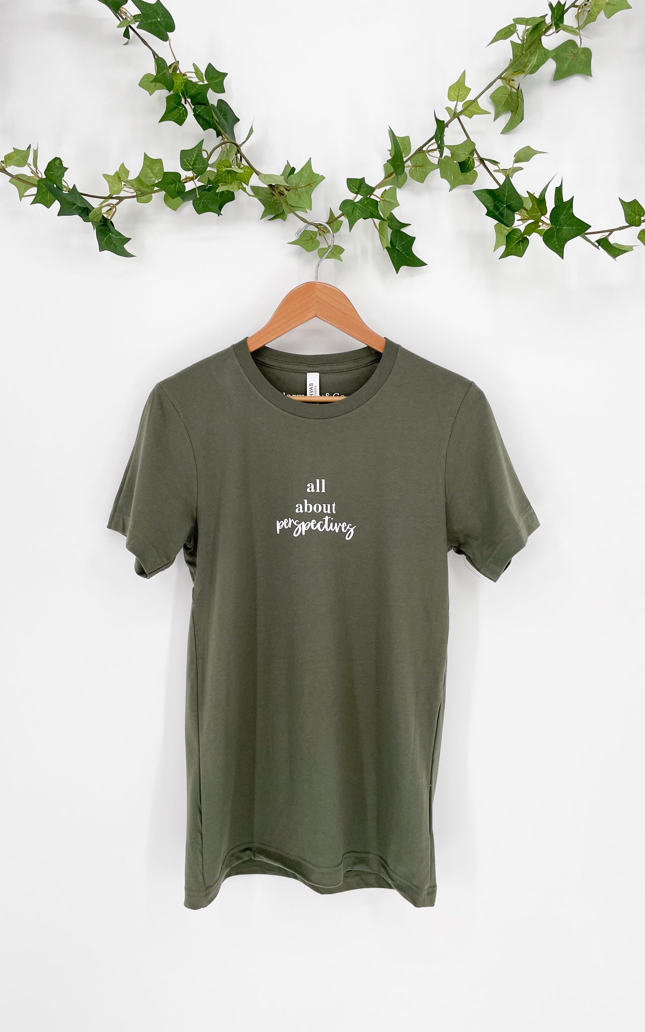 Military Green Perspectives T- Shirt