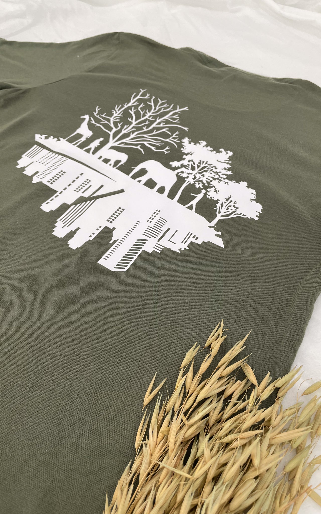 Military Green Perspectives T- Shirt