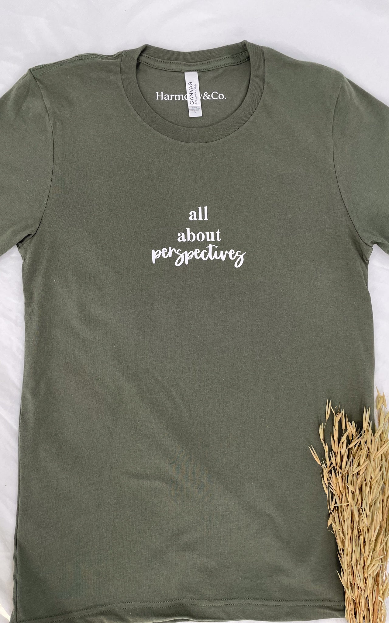 Military Green Perspectives T- Shirt